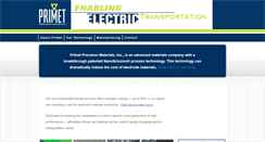 Desktop Screenshot of primetprecision.com